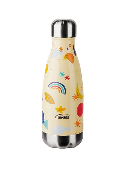 BOTELLA TERMO INOX DOBLE PARED IVORY KIDS 35 CL
