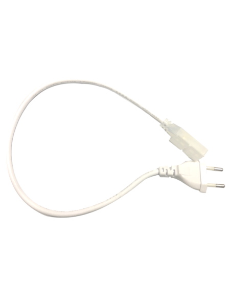 CABLE ALIMENTACION TIRA LED MONOCOLOR 12mm IP65 230 V