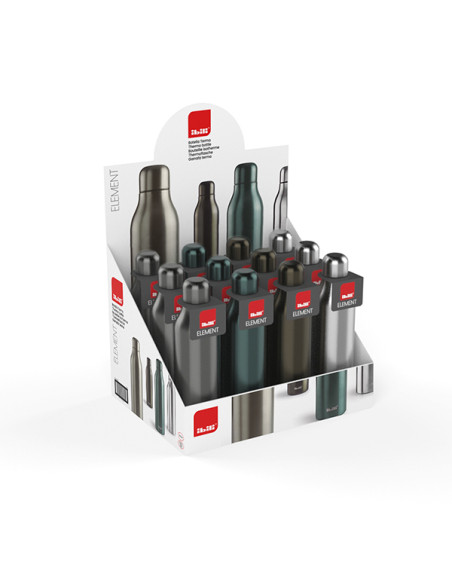 BOTELLA TERMO INOX DOBLE PARED SMART ELEMEN 500 ML