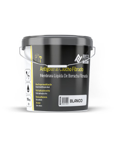 ANTIGOTERAS CAUCHO FIBRADO BLANCO 15 KG