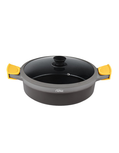 AGARRADOR ASAS SILICONA SET 2 MOSTAZA REVOLUT 20-24-28CM
