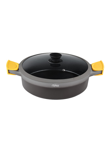 AGARRADOR ASAS SILICONA SET 2 MOSTAZA REVOLUT 20-24-28CM