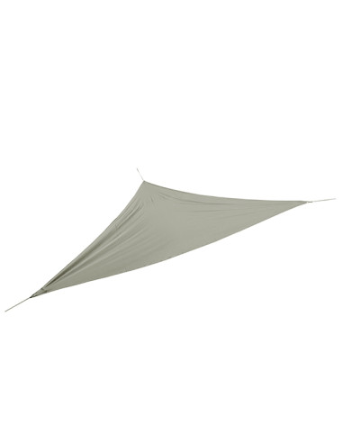 TOLDO TRIANGULAR GRIS C/BOLSA 3,6X3,6 M