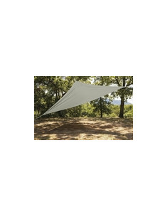 TOLDO TRIANGULAR GRIS C/BOLSA 3,6X3,6 M 2