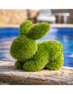 FIGURA CESPED CONEJO 35 CM
