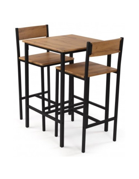 Conjunto mesa y 2 sillas Versa cocina compacto