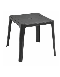 MESA BEACH BAR GRIS OSCURO 70X70 CM