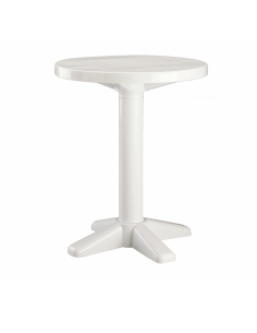 MESA BANYOLES BLANCA 60 CM
