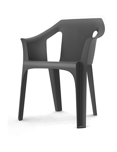 SILLON RESINA GRIS VOLCANICO COOL RECYCLED