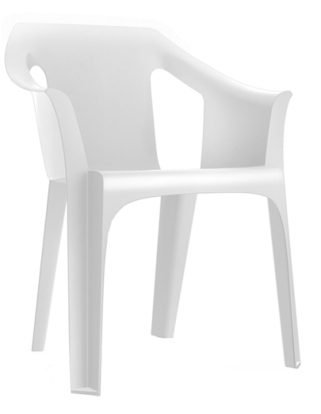SILLON RESINA BLANCO COOL