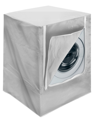 FUNDA LAVADORA CARGA FRONTAL GRIS 78X58X73CM