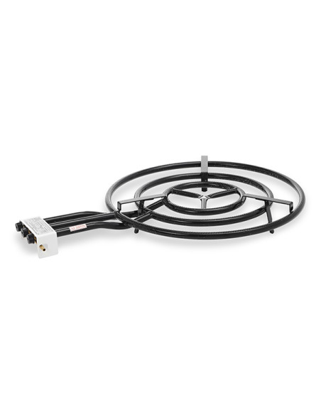 PAELLERO TUBO GAS BUTANO 3 FUEGOS 70 CM