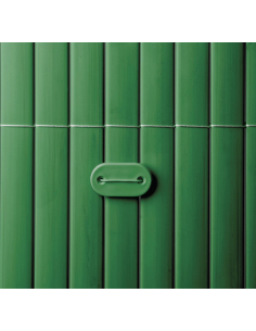 KIT FIJACION CAÑIZO PVC VERDE 26 uds