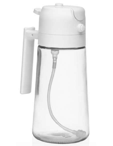 PULVERIZADOR DE ACEITE BLANCO 450 ML