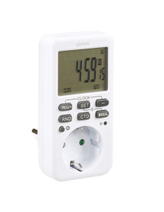 Programador digital semanal 3600W 16A enchufable