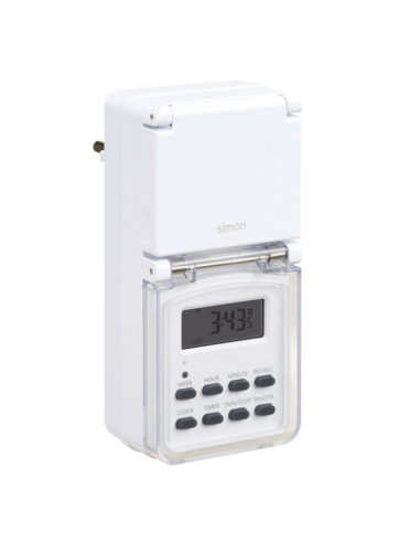 Programador digital exterior IP44 3600W 16A