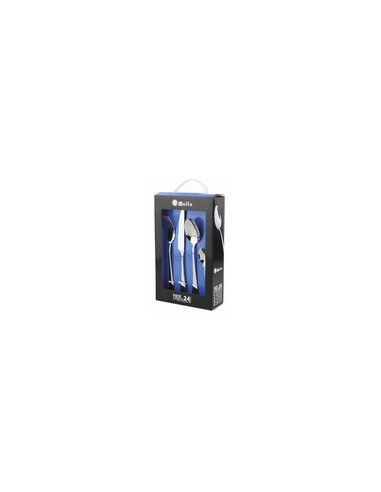 CUBERTERIA INOX MALTA S/CHULET. 24 PZAS