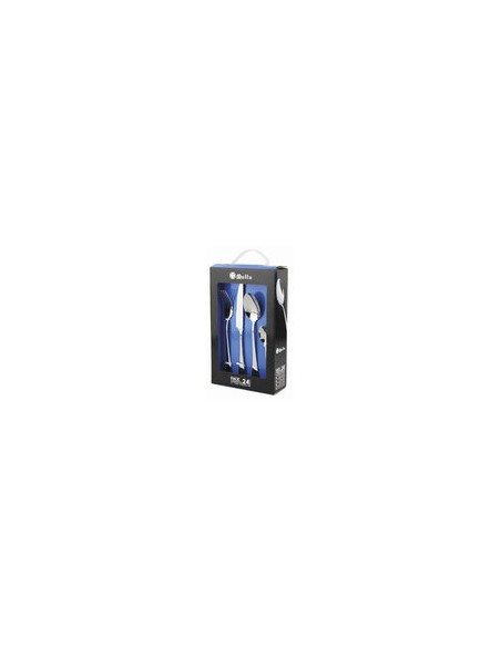 CUBERTERIA INOX MALTA S/CHULET. 24 PZAS