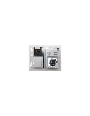 CONMUTADOR EMPOTRAR CRUCE BLANCO 10 AMP