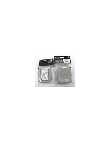 CONMUTADOR Y BASE SUPERFICIE ESTANCO SCHUKO C/TT 16 AMP