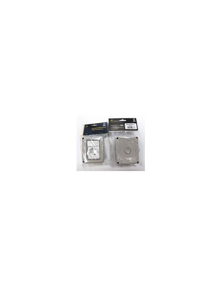 CONMUTADOR Y BASE SUPERFICIE ESTANCO SCHUKO C/TT 16 AMP