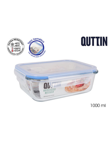 HERMETICO RECTANGULAR 20.5x15.3 CM 1 L