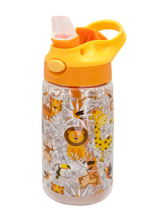 BOTELLA INFANTIL TRITAN LEONES 450 ML