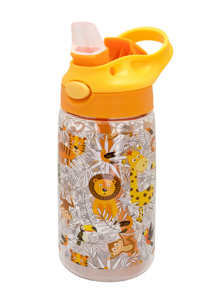 BOTELLA INFANTIL TRITAN LEONES 450 ML