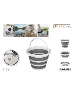 CUBO PLEGABLE CON ASA 10 L