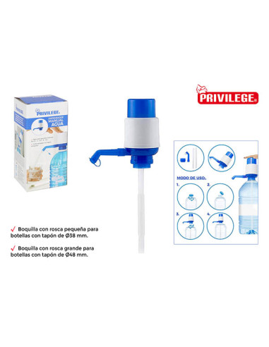 DISPENSADOR MANUAL AGUA