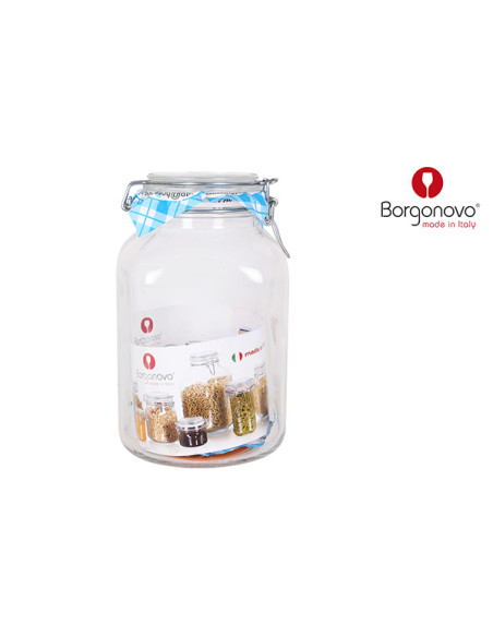BOTE CRISTAL HERMETICO 3100 ML