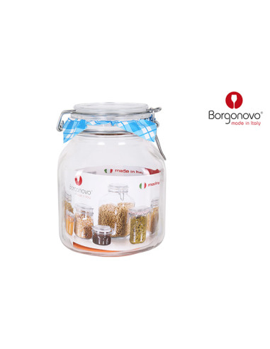 BOTE CRISTAL HERMETICO 2000 ML