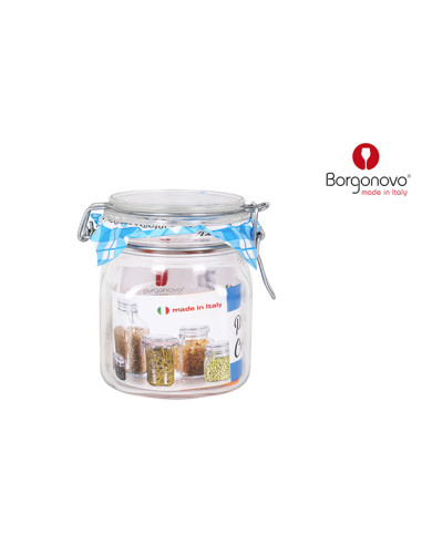 BOTE CRISTAL HERMETICO 750 ML