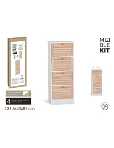 MUEBLE LAVABO C/4 CAJONES