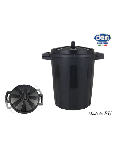 CUBO BASURA INDUSTRIAL C/ TAPA 70 L