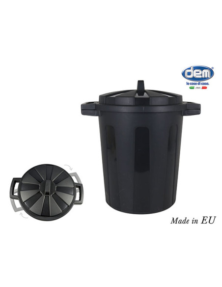 CUBO BASURA INDUSTRIAL C/ TAPA 70 L