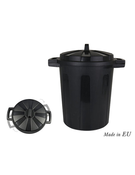 CUBO BASURA INDUSTRIAL C/ TAPA 50 L