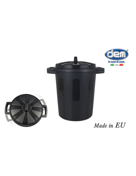 CUBO BASURA INDUSTRIAL C/ TAPA 35 L
