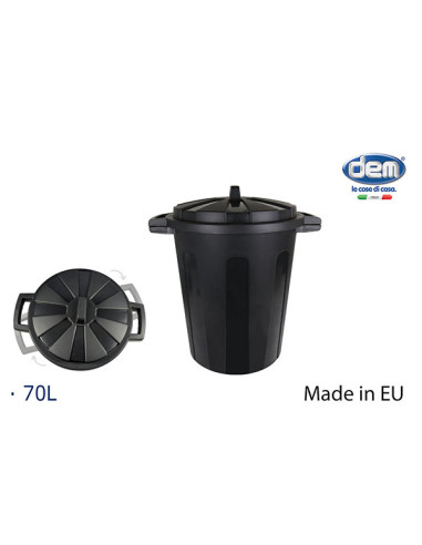 CUBO BASURA INDUSTRIAL C/ TAPA 25 L
