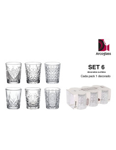 VASO CHUPITO PACK 6 SURTIDO 5,5 CL
