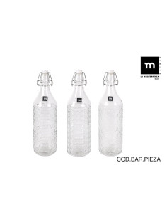 BOTELLA VIDRIO DECORADA SURTIDA 1,1 L