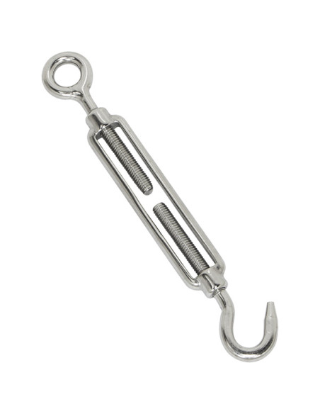 TENSOR GANCHO+CANCAMO INOX M-8