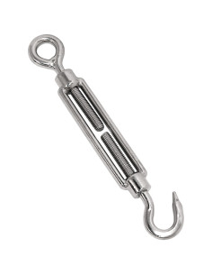 TENSOR GANCHO+CANCAMO INOX M-4