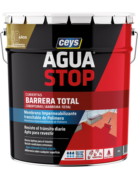 ANTIGOTERAS BARRERA TOTAL GRIS 14 KG