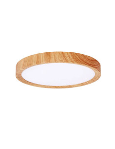 PLAFON LED MERY MADERA 23CM REDONDO 1782LM CCT 18 W
