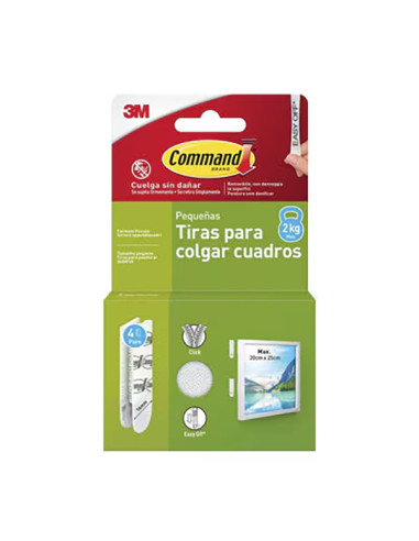 TIRAS ADHESIVAS PEQUEÑAS 4 JG BLANCA 2 KG