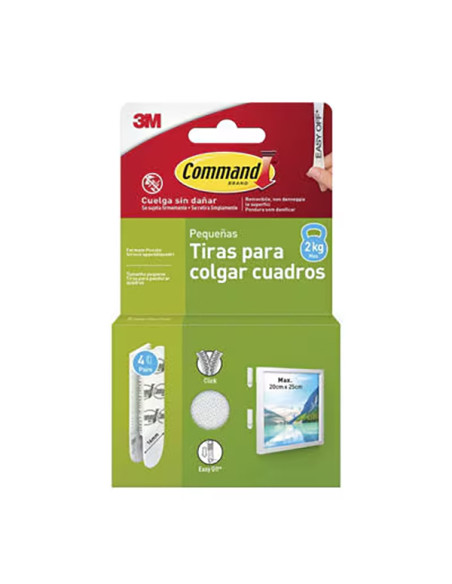 TIRAS ADHESIVAS PEQUEÑAS 4 JG BLANCA 2 KG