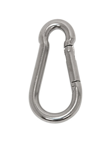 MOSQUETON BOMBERO INOX 8X80 MM