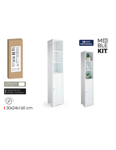 ESTANTERIA LAVABO VHITE 30X24X160