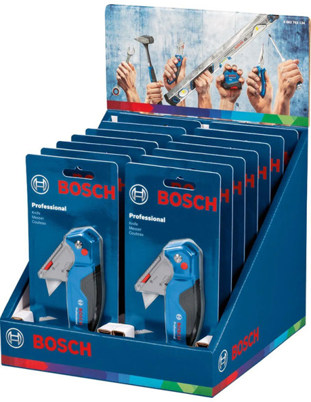DISPLAY 16 UNI CUTTER RETRACTIL